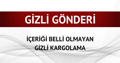 Gizli gönderi iç giyim ürünleri