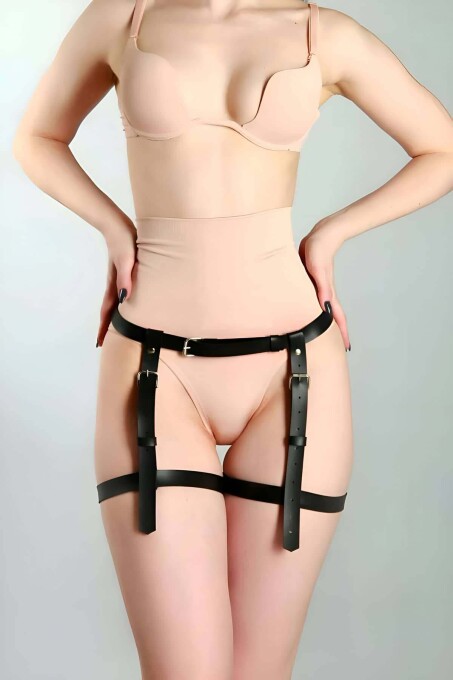 Basic Jartiyer Deri Harness - APFT1209 - 2