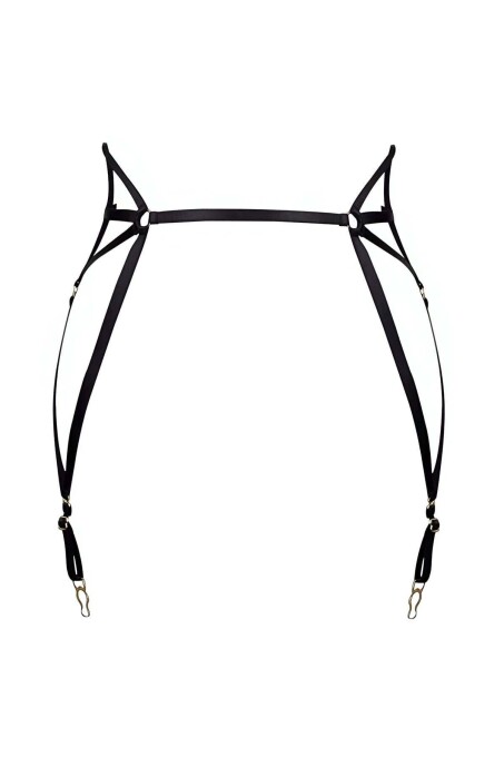 Çok Seksi Lastik Jartiyer Harness - APFT153 - 1