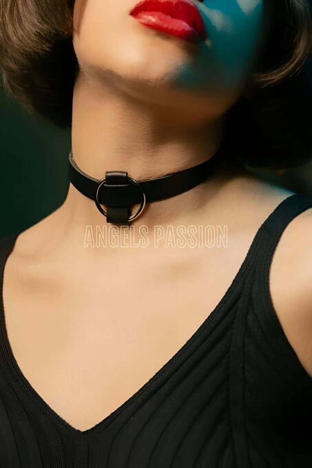 Deri Choker, Deri Kolye Tasma - APFT589 - 1