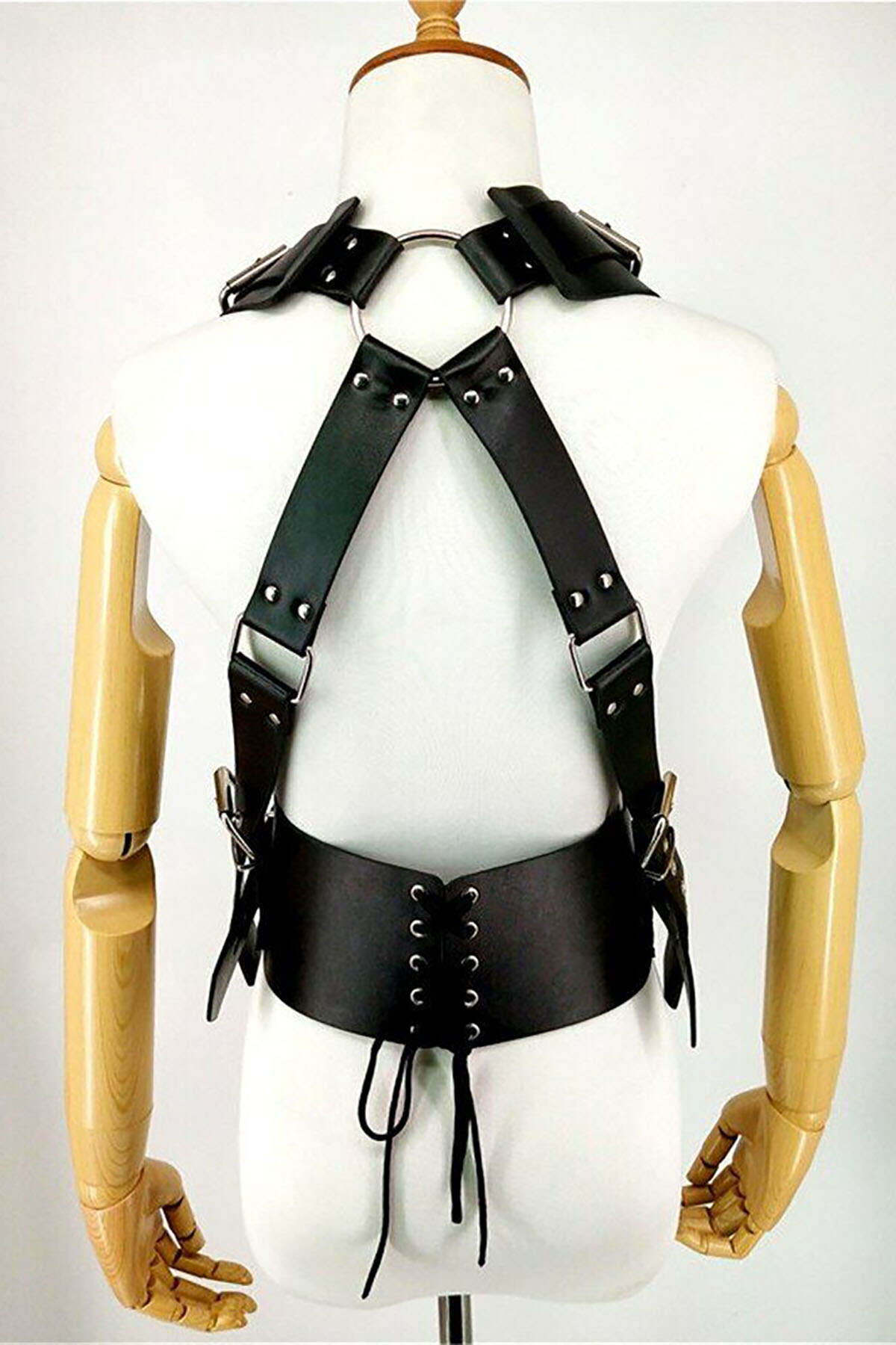 Leather Harness, Stylish Leather Female Belt - APFT1419
