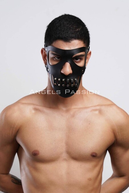 Deri Maske, Parti Maskesi, Erkek Maske, Seksi Maske - APFTM125 - 2