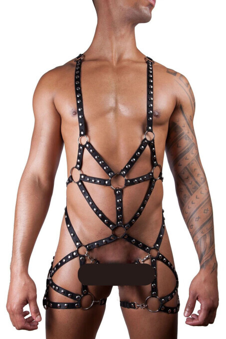 Erkek Dody Lastik Harness - APFTM187 - 1