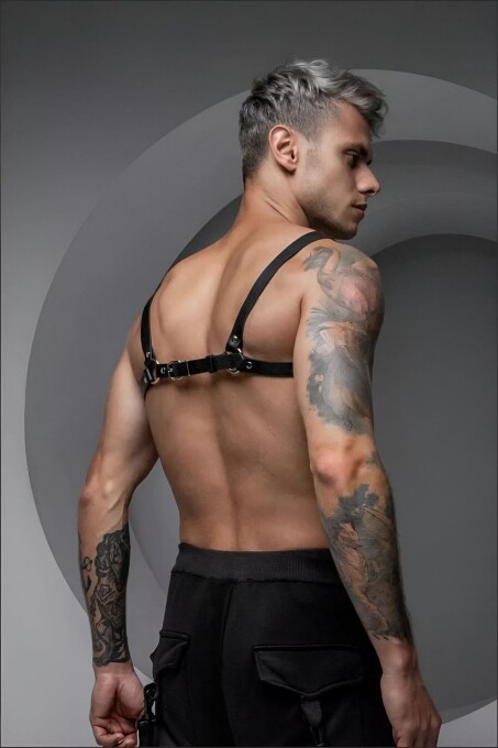 Erkek Göğüs Harness, Erkek Party Wear, Erkek Dance Wear - APFTM213 - 4