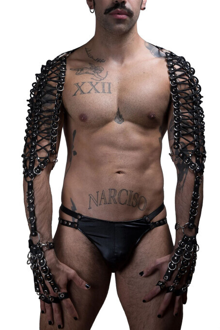 Erkek Kol Ve Omuz Lastik Harness - APFTM182 - 2