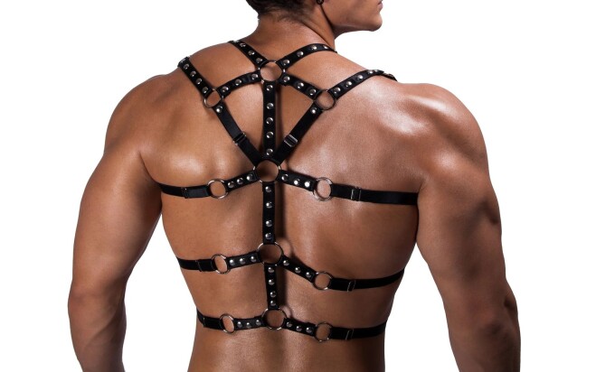 Erkek Lastik Göğüs Harness - APFTM191 - 4