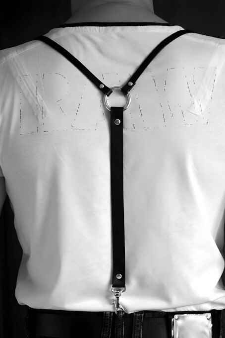 Erkek Omuzdan Askılı Göğüs Harness - APFTM98 - 6