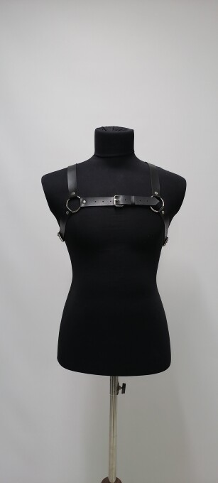 Erkek Parti Aksesuar, Clubwear, Deri Göğüs Harness, Erkek Fantezi Giyim - APFTM232 - 1