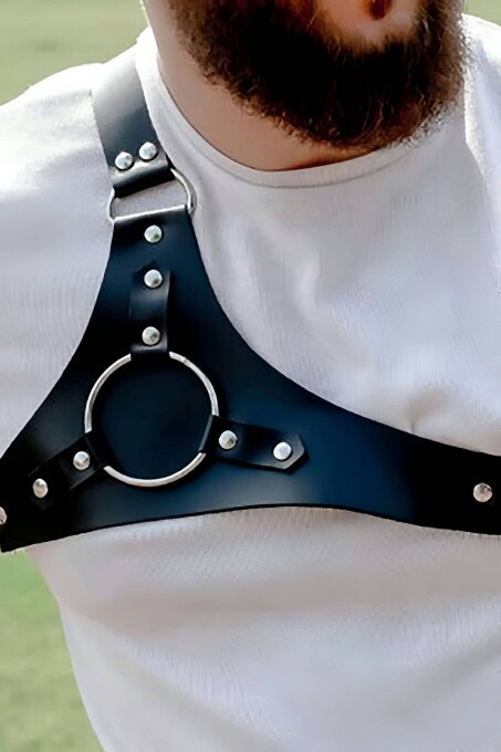 Erkek Tek Omuzdan Askılı Deri Aksesuarı - APFTM127 - 6