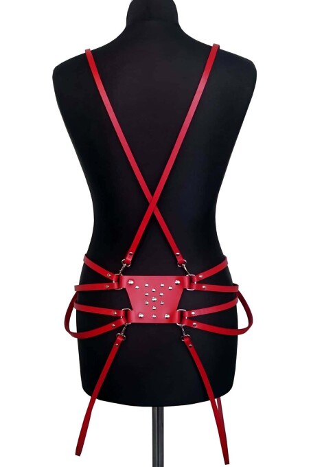 Fantazi Deri Omuzdan Askılı Harness - APFT918 - 5