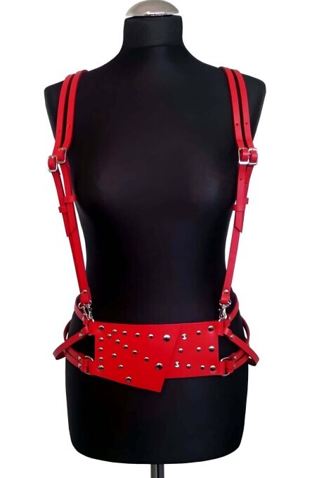 Fantazi Deri Omuzdan Askılı Harness - APFT918 - 1