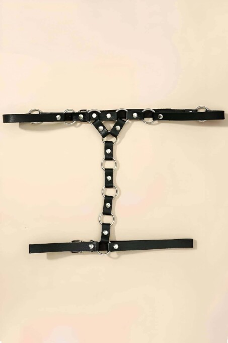Fantazi Deri Tek bacak Harness - APFT973 - 4