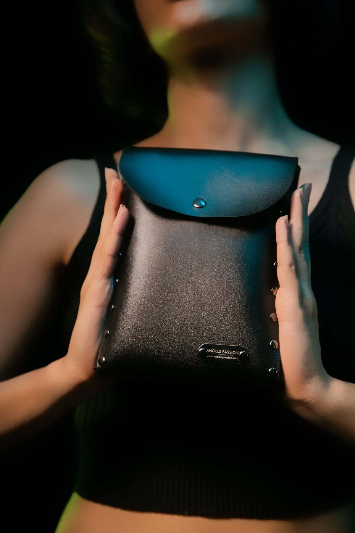 İsme Özel Kişiselleştirilebilir Deri Çanta - Küçük İsme Özel Kişiselleştirilebilir Deri Çanta - Küçük