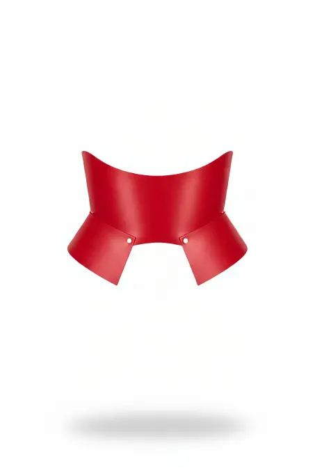 Kırmızı Kadın Kemer Geniş Yapılı Korse Tipi Bel Aksesuarı - APFT611 - 1