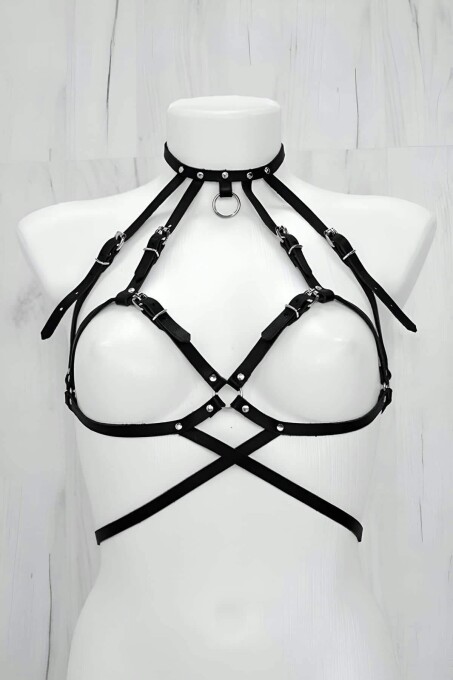 Seksi Giyim Deri Harness - APFT330 - 1