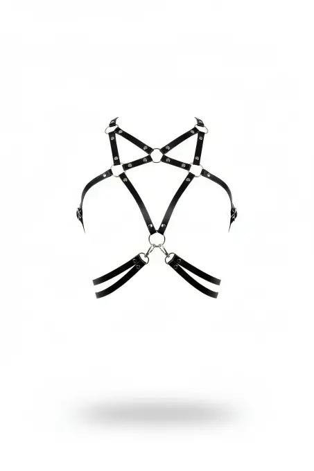 Siyah Kadın Kemer Deri Halka Detaylı Beden Aksesuarı - APFT211 - 1