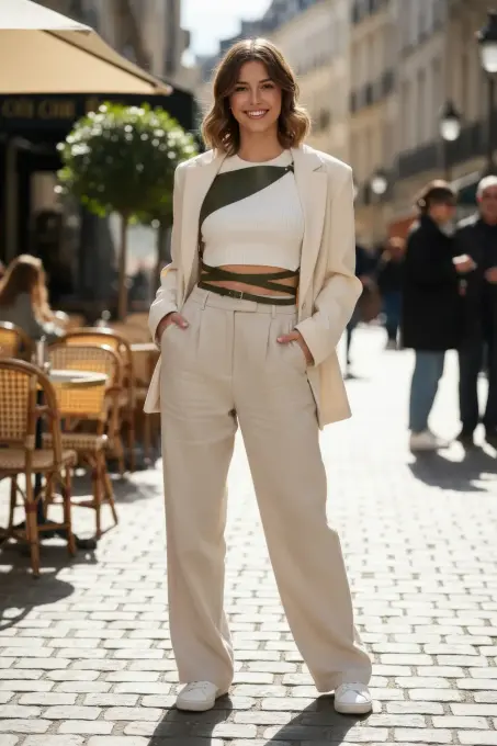 Siyah Kadın Kemer İnce Çapraz Bağlamalı Bel Aksesuarı - APFT903 - 1