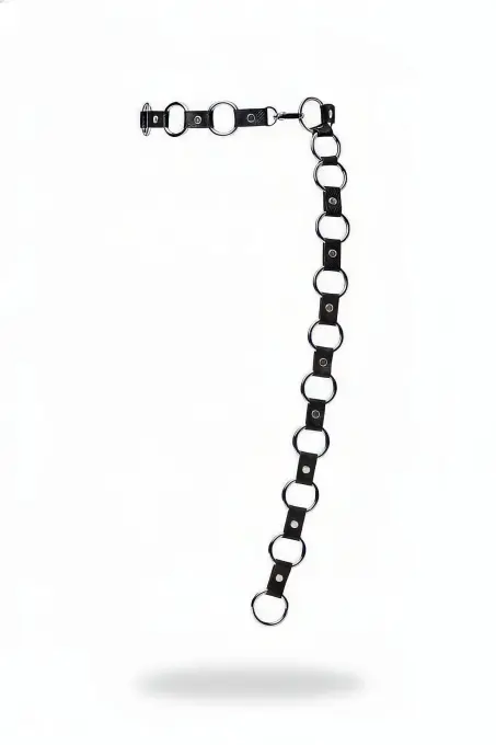 Siyah Kadın Kemer Metal Halka Detaylı Bel Aksesuarı - APFT427 - 1