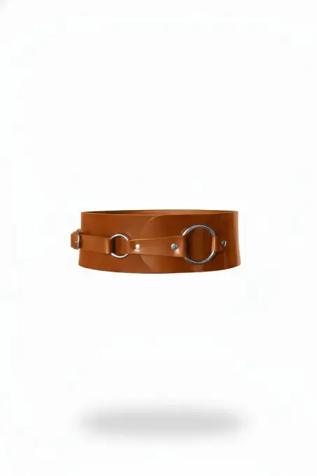 Taba Kadın Kemer Geniş Suni Deri Bel Aksesuarı - APFT920 - 1