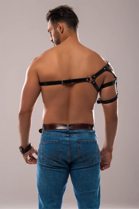 Tek Omuz Erkek Harness, Erkek Göğüs ve Omuz Harness - APFTM136 - 2