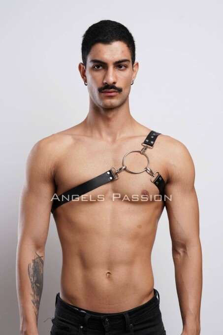 Tek Omuz Erkek Harness, Fantazi Erkek Dış Giyim - APFTM177 - 1