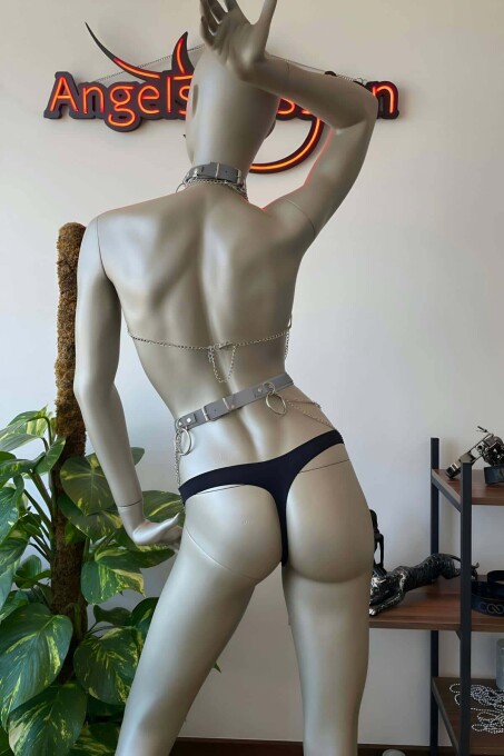 Zincir ve Reflektör Detaylı Seksi Harness - APFT454 - 4