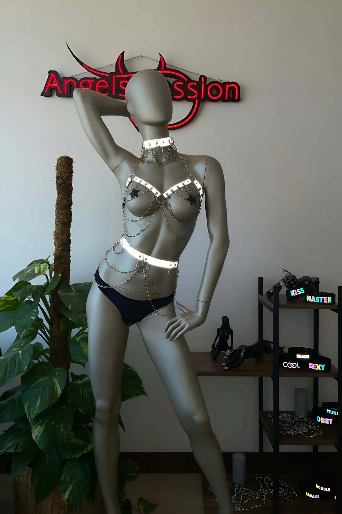 Zincir Ve Reflektör Detaylı  Harness - 454