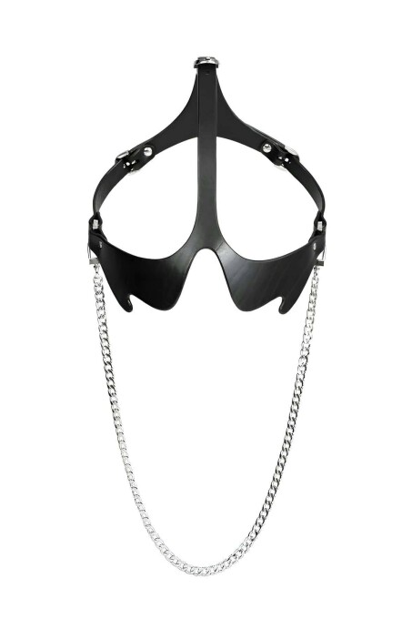 Zincirli Maske Detaylı Şık Korse Kemer, Şık Deri Kemer - APFT1136 - 3